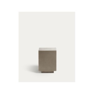 Mesa auxiliar Rustella de cemento 35 x 35 cm - Kave Home