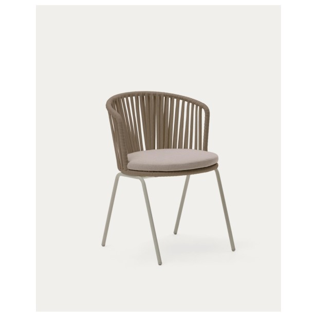 Silla exterior Saconca de cuerda y...