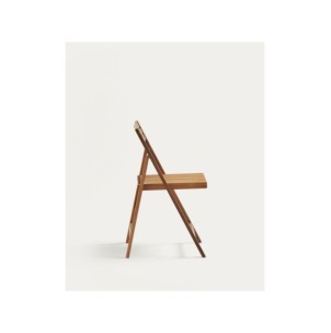 Silla plegable de exterior Sadirar de madera maciza de... 2
