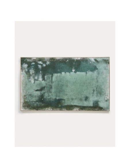 Cuadro abstracto Selnar verde 202 x 122 cm - Kave Home