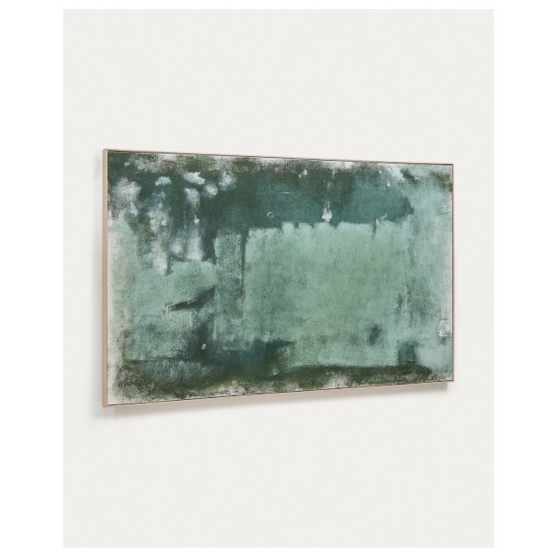 Cuadro abstracto Selnar verde 202 x...