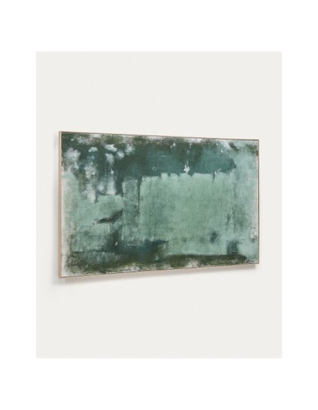 Cuadro abstracto Selnar verde 202 x 122 cm - Kave Home
