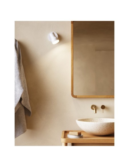 Espejo Shamel de madera maciza de teca 45 x 70 cm - Kave Home