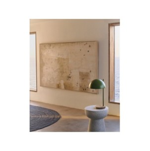 Cuadro abstracto Silpa beige oscuro 200 x 120 cm - Kave Home 2
