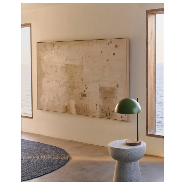 Cuadro abstracto Silpa beige oscuro...