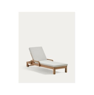 Tumbona Sonsaura de madera maciza de eucalipto FSC 100% -...