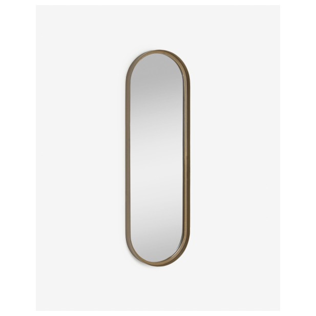 Espejo de pared Tiare metal dorado 31...