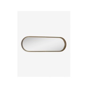Espejo de pared Tiare metal dorado 31 x 101 cm - Kave Home 2