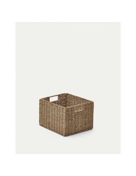 Caja plegable Tossa de fibras naturales 32 x 27 cm - Kave Home