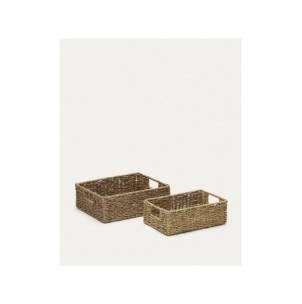 Set Tossa de 2 cajas de fibras naturales 28 x 20 cm / 32...