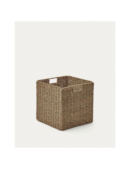 Caja plegable Tossa de fibras naturales 32 x 33 cm - Kave Home