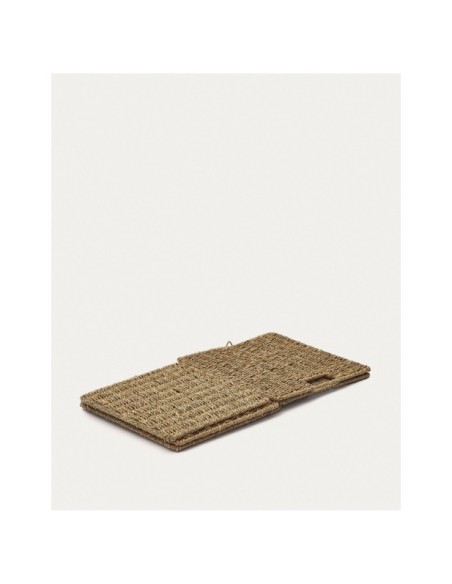 Caja plegable Tossa de fibras naturales 32 x 33 cm - Kave Home