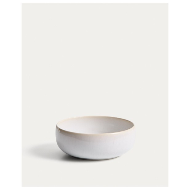 Bol Uilo de cerámica blanco - Kave Home