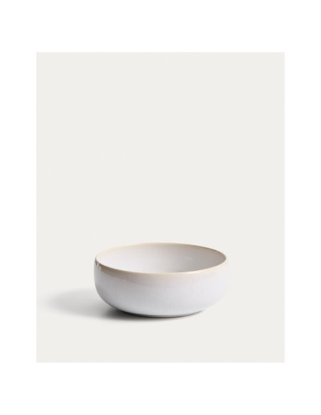 Bol Uilo de cerámica blanco - Kave Home