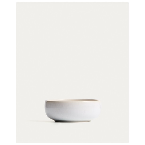 Bol Uilo de cerámica blanco - Kave Home