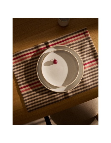 Plato de postre Uilo de cerámica blanco - Kave Home