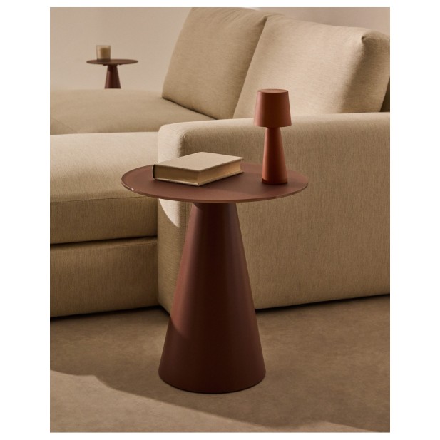 Mesa auxiliar Wilshire vidrio...