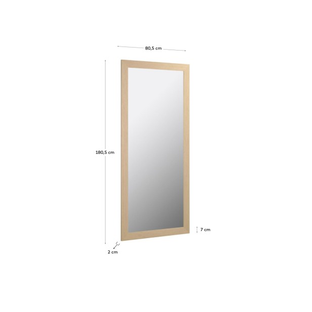 Espejo Yvaine 80,5 x 180,5cm con...