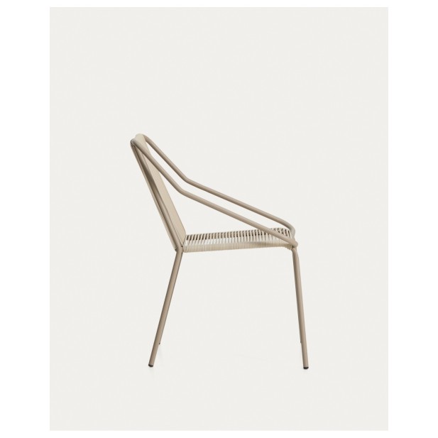 Silla apilable de exterior Zivia de...