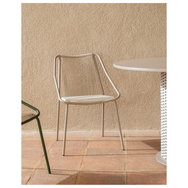 Silla apilable de exterior Zivia de...