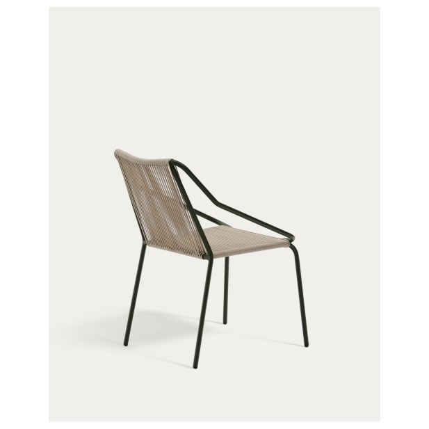 Silla apilable de exterior Zivia de...
