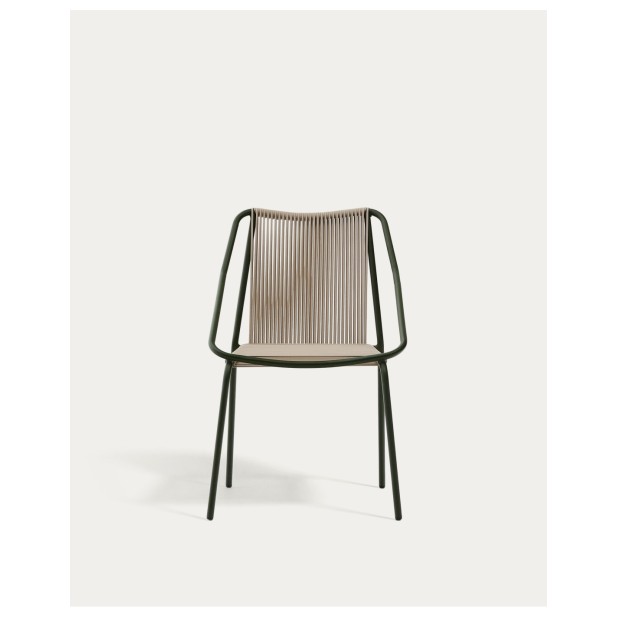 Silla apilable de exterior Zivia de...