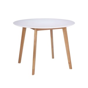 Mesa SLICK 100 redonda, mesa de diseño nórdico en Vackart