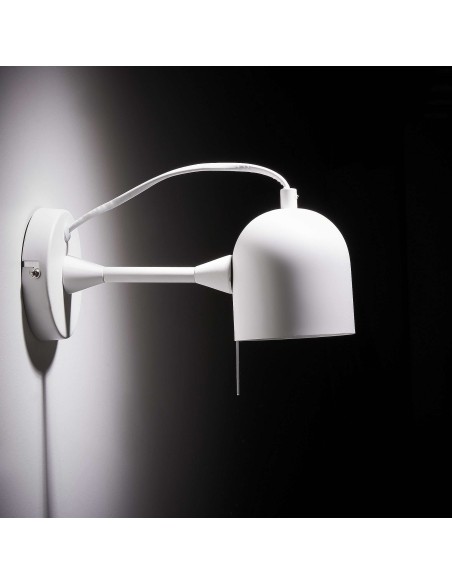 Aplique LUCILLA metal blanco. AA2020R05 - Vackart