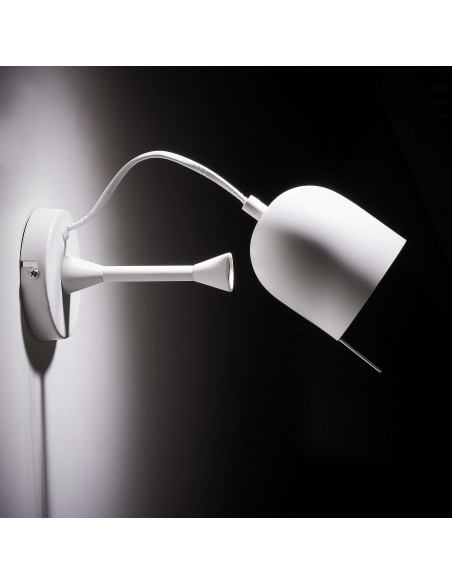 Aplique LUCILLA metal blanco. AA2020R05 - Vackart
