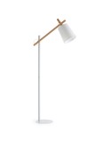 Lámpara KOSTA de pie metal blanco - Kave Home