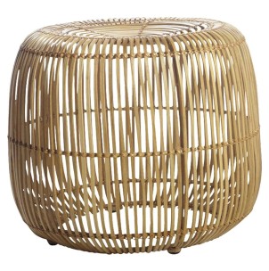 Taburete MODERN 46 cm, rattan natural - House Doctor. Los exclusivos taburetes de diseño nórdico de House Doctor en Vackart, tu tienda de diseño.