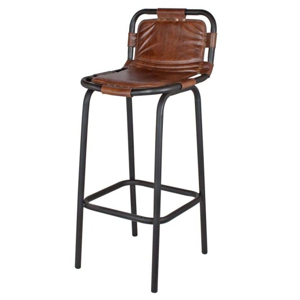 Taburete IGOR 76 cm, piel