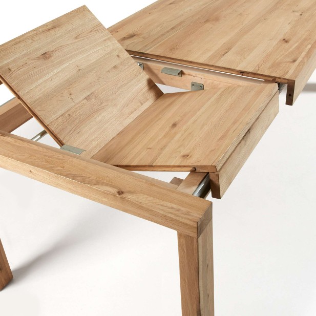 Mesa BRIVA 180(230)x90 Roble natural - Kave Home, Vackart Mesa BRIVA 180(230)x90 Roble natural - Kave Home, Vackart