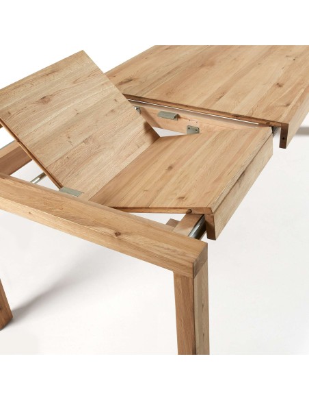 Mesa BRIVA 180(230)x90 Roble natural - Kave Home, Vackart