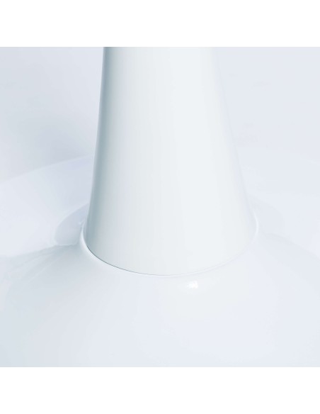 Mesa Tulip 80 cm MDF de Comedor Redonda, Inspiración Eero Saarinen