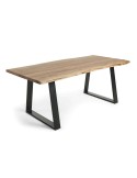 Mesa ALAIA 160x90 cm, Acacia Natural - Kave Home