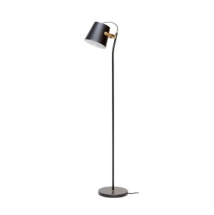 Lámpara de pié GRENAA, negra - Hübsch . El diseño danés a tu alcance con Vackart