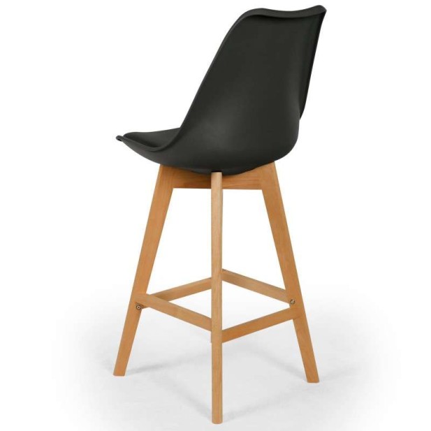 Taburete Super Hacken 75 cm Negro