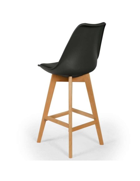 Taburete Super Hacken 75 cm Negro
