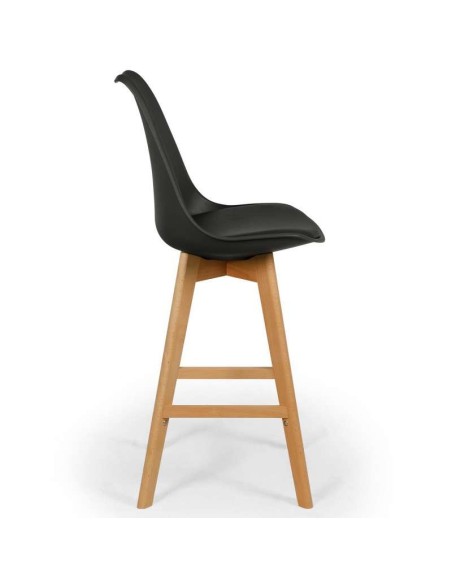Taburete Super Hacken 75 cm Negro