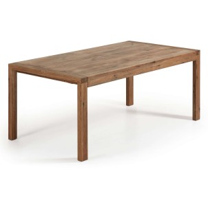 Mesa Briva 200(280)x100 Roble envejecido. mesas de madera con diseño en Vackart.
