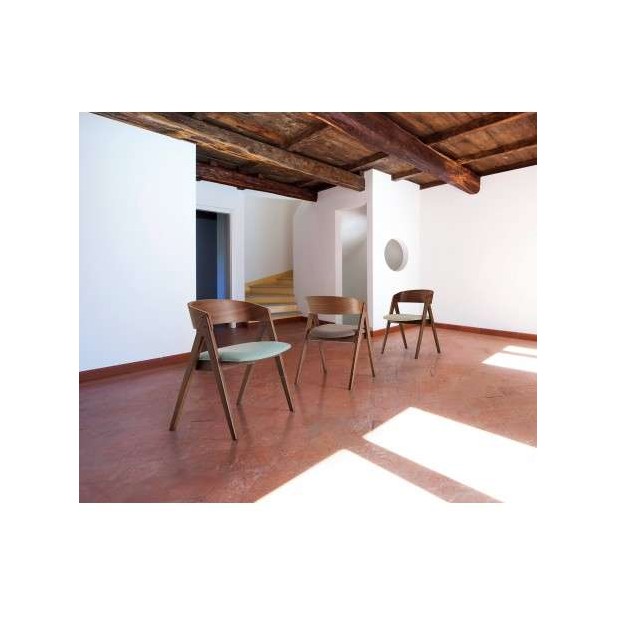 Silla HERØY nogal beige