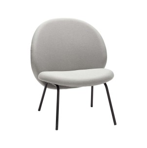 Sillón GATHER tela Gris - Hübsch. Sillones exclusivos con estilo escandinavo de Hübsch con Vackart tu tienda de diseño más cool