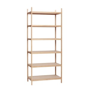 Estantería Madera Gnesta 6 estantes - Hübsch Estanterías exclusivas con estilo escandinavo de Hübsch con Vackart tu tienda de diseño mas cool