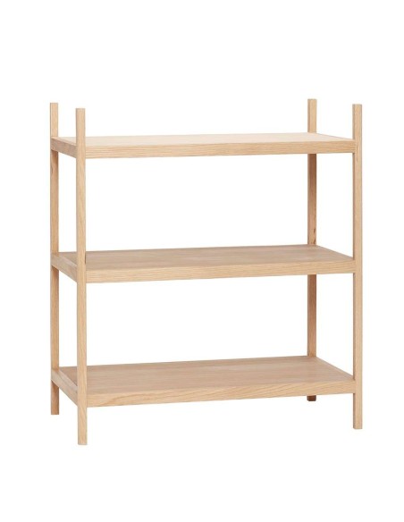 Estantería madera LIBRARY 3 estantes- Hübsch
