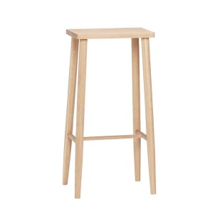 Taburete de madera Linköping 72 cm- Hübsch Taburetes exclusivos con estilo escandinavo de Hübsch con Vackart tu tienda de diseño mas cool