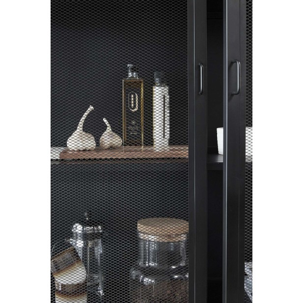 Vitrina EDGE Negra - Hübsch Vitrina EDGE Negra - Hübsch