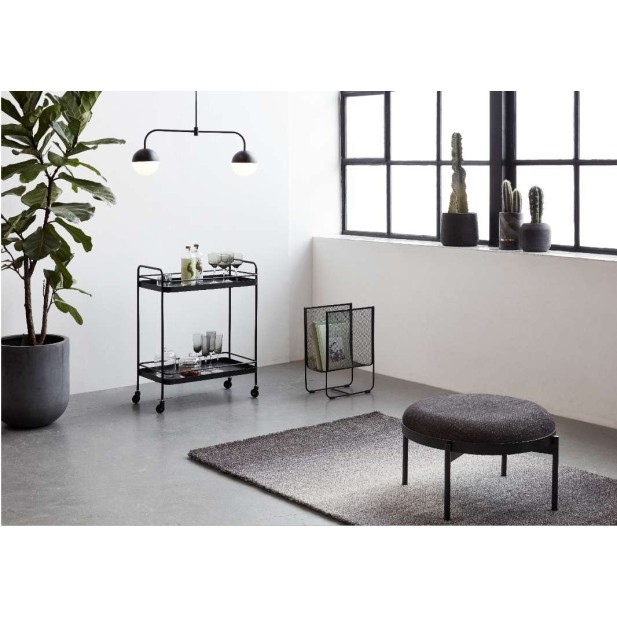 Taburete de diseño SEN 39 cm - Hübsch