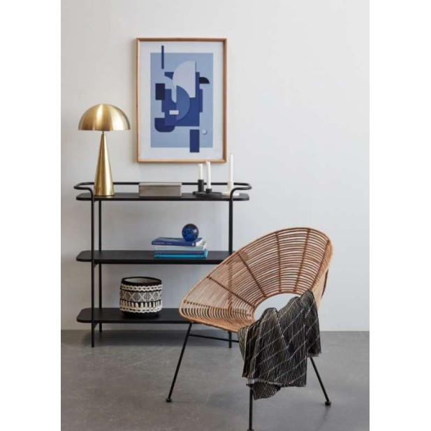 Lámpara de Mesa MUSH 52 cm latón - Hübsch Lámpara de Mesa MUSH 52 cm latón - Hübsch