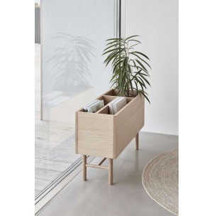 Macetero con Patas OXELÖSUN, Roble Natural - Hübsch. Vackart 2